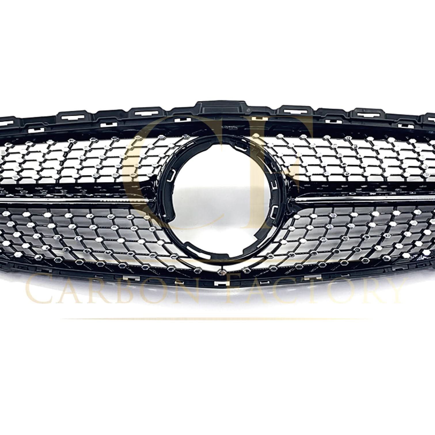 Diamond Style Front Grille for Mercedes Benz W205 C Class 19-22