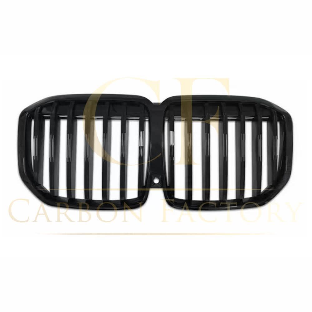 Single Slat Gloss Black Front Grille for BMW G07 X7 LCI 23-25