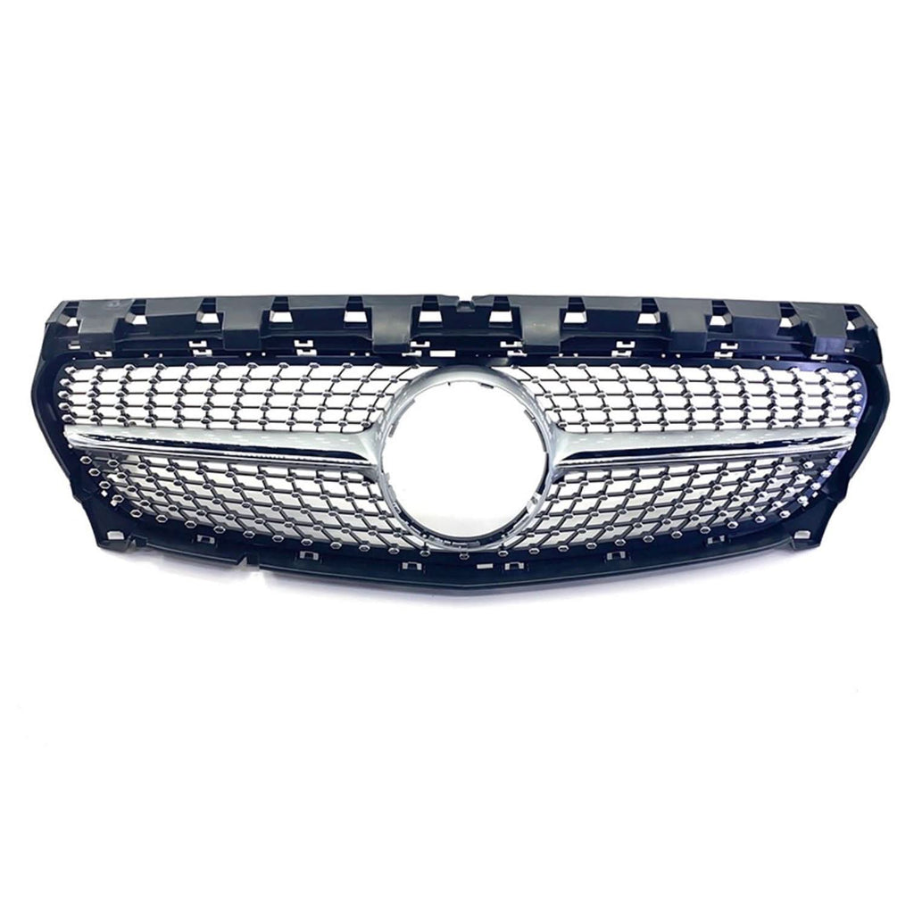 Diamond Style Front Grille for Mercedes Benz W117 CLA-Class 16-19