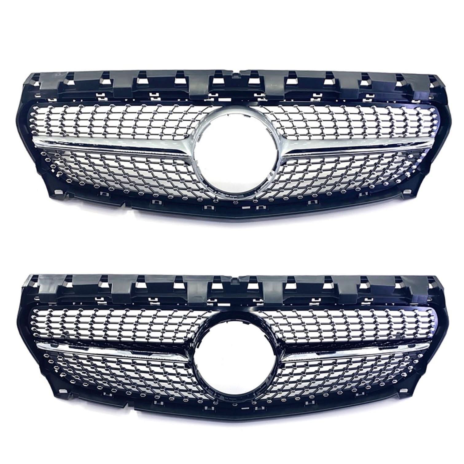 Diamond Style Front Grille for Mercedes Benz W117 CLA-Class 16-19