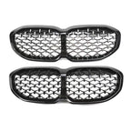 Meteor Style Front Grille for BMW F40 1 Series 19-Present 25