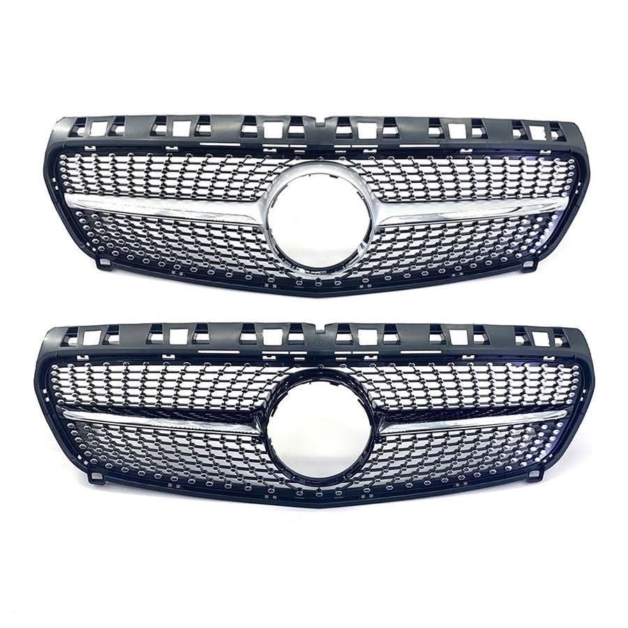 Diamond Style Front Grille for Mercedes Benz W176 A Class 12-15