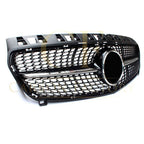 Diamond Style Front Grille for Mercedes Benz W176 A Class 12-15