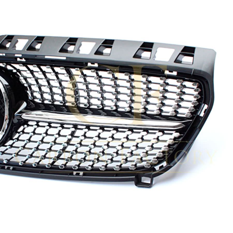 Diamond Style Front Grille for Mercedes Benz W176 A Class 12-15
