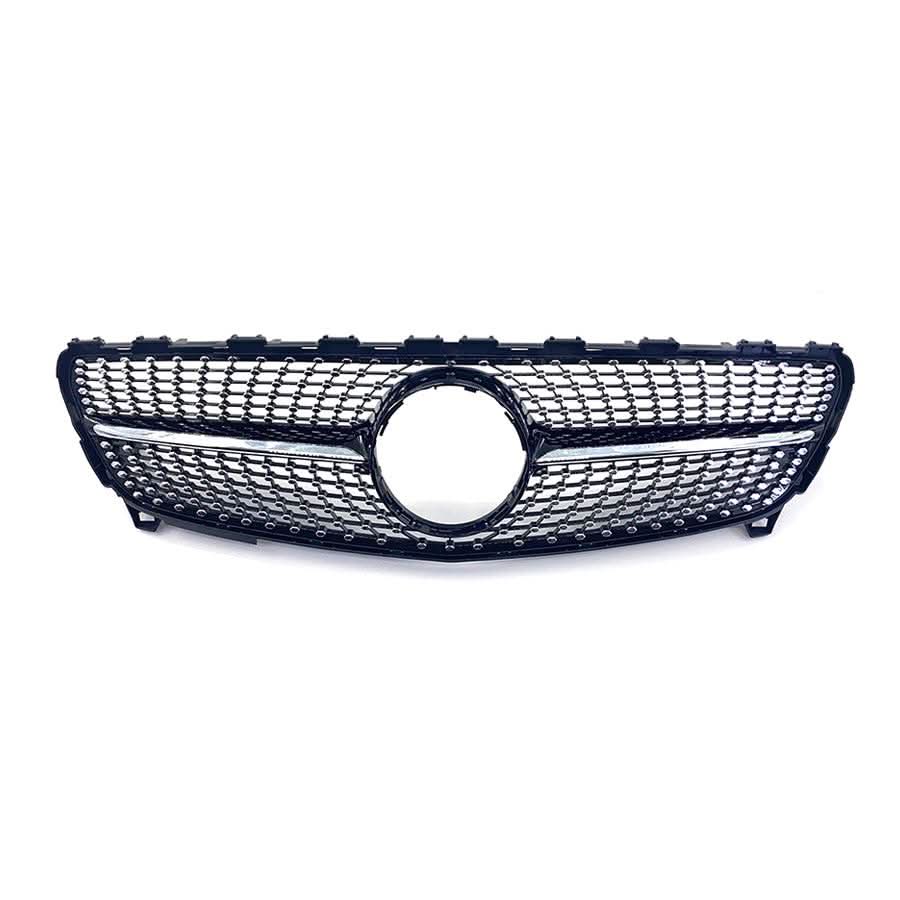 Diamond Style Front Grille for Mercedes Benz W176 A Class 16-18