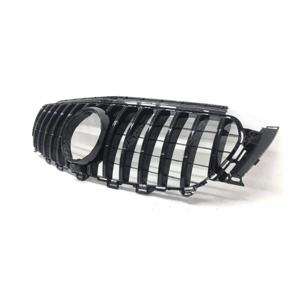 Gloss Black GT Panamericana Grill For Mercedes E-Class W213 17-20 -