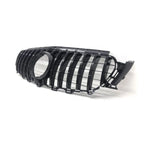 Gloss Black GT Panamericana Grill For Mercedes E-Class W213 17-20 -