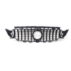 Gloss Black GT Panamericana Grill For Mercedes E-Class W213 17-20 -