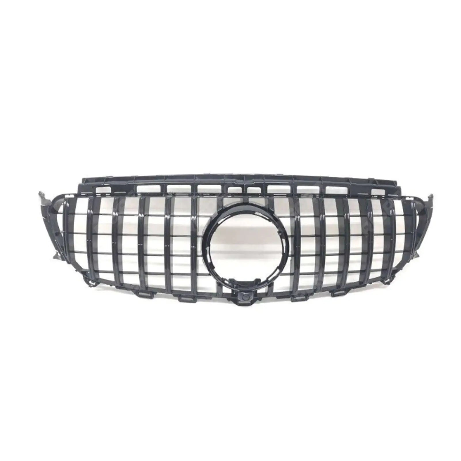 Gloss Black GT Panamericana Grill For Mercedes E-Class W213 2017-2020