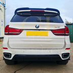 Carbon Factory Style Gloss Black Body Kit Splitter Diffuser Side Skirts Spoiler for BMW F15 X5 13-18