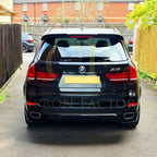 Carbon Factory Style Gloss Black Body Kit Splitter Diffuser Side Skirts Spoiler for BMW F15 X5 13-18