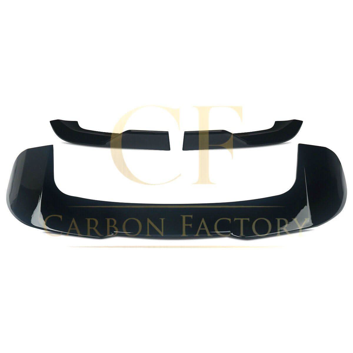 Carbon Factory Style Gloss Black Body Kit Splitter Diffuser Side Skirts Spoiler for BMW F15 X5 13-18