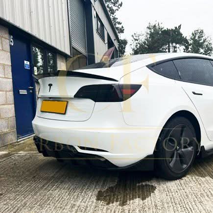 Competition Style Gloss Black Kit for Tesla Model 3 16-23