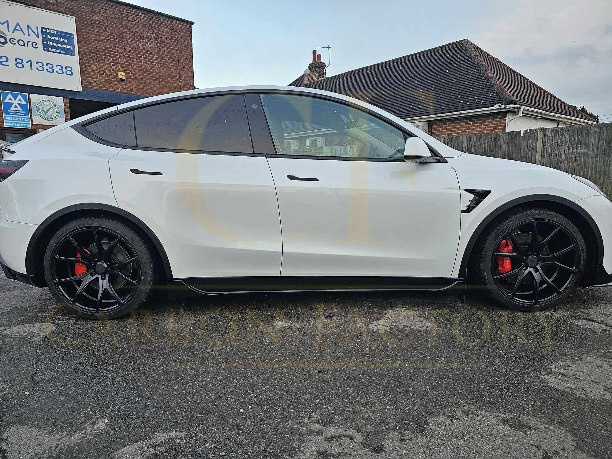 Competition Style Gloss Black Kit for Tesla Model 3 16-23