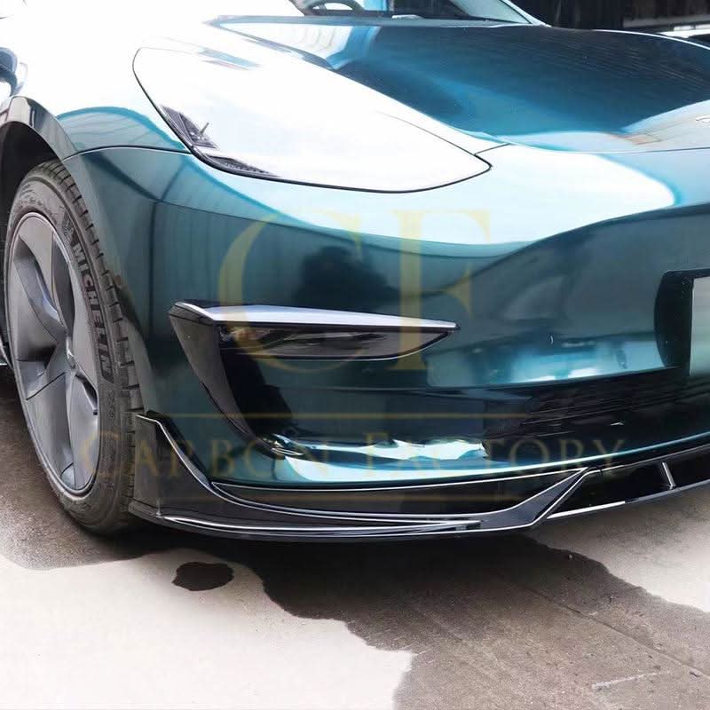 Competition Style Gloss Black Kit for Tesla Model 3 16-23