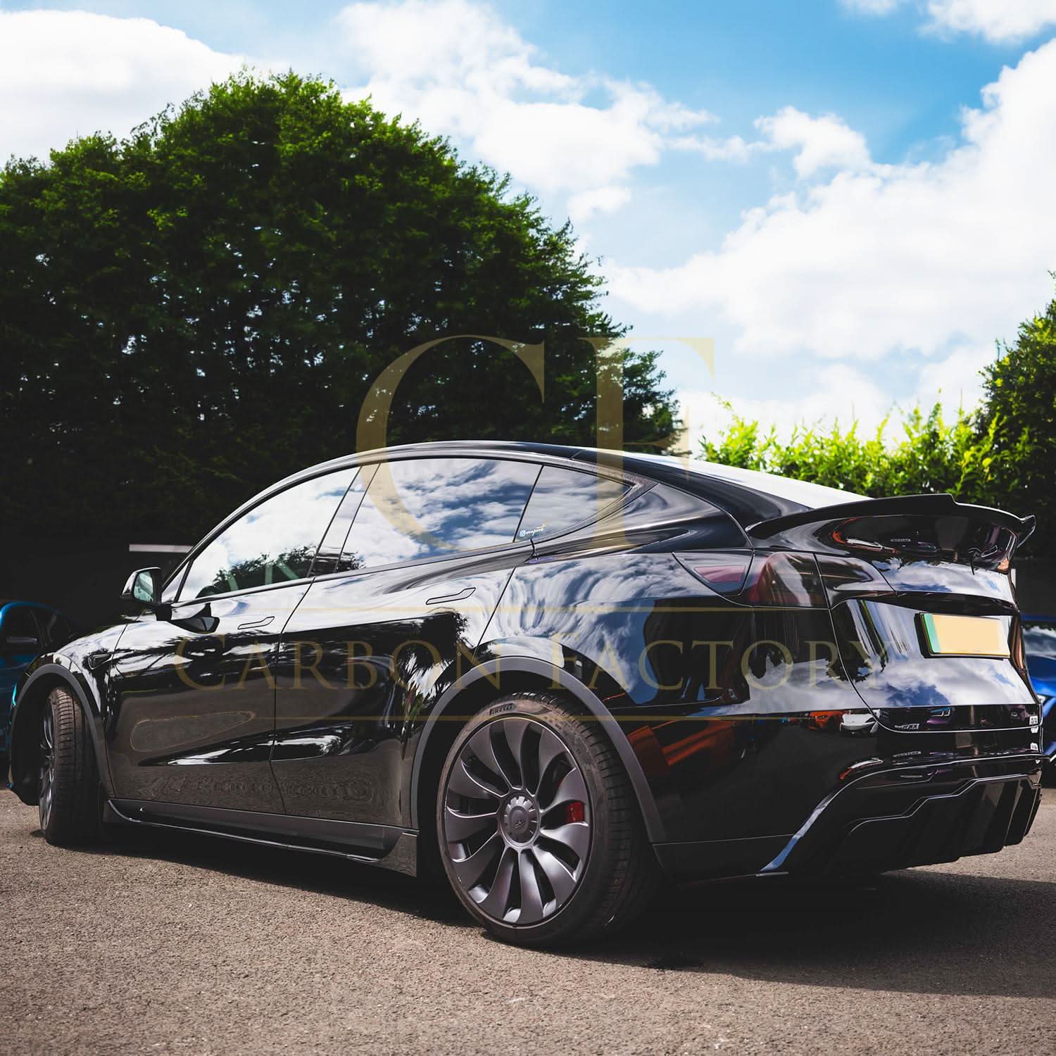 Competition Style Gloss Black Kit for Tesla Model Y 19-24