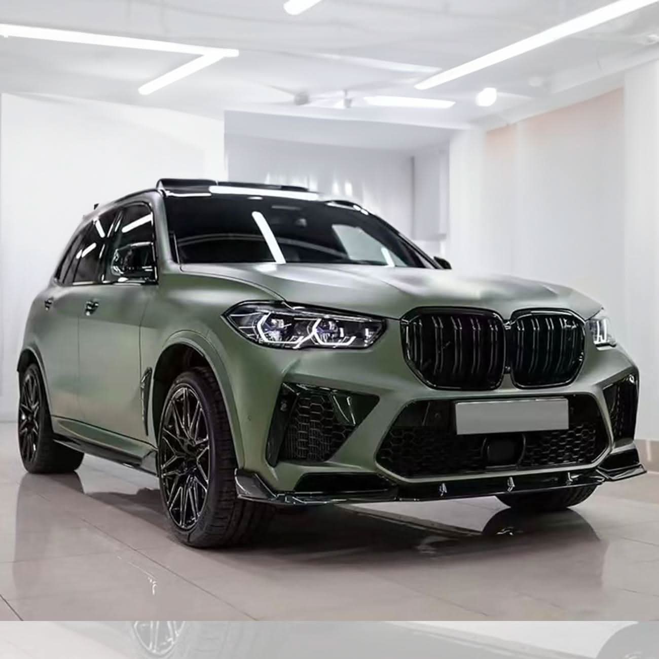 Gloss Black Body Kit 1 for BMW F95 X5M 19-22