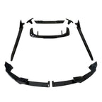 Gloss Black Body Kit 1 Splitter Diffuser Side Skirts Spoiler for BMW G05 LCI X5 23-Present (No Exhaust Tips)