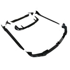Gloss Black Body Kit 1 Splitter Diffuser Side Skirts Spoiler for BMW G05 LCI X5 23-Present (No Exhaust Tips)