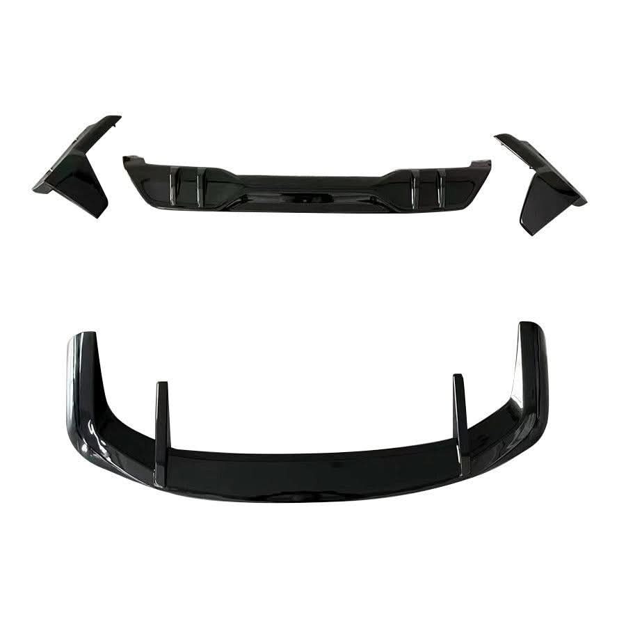 Gloss Black Body Kit 1 Splitter Diffuser Side Skirts Spoiler for BMW G05 LCI X5 23-Present (No Exhaust Tips)