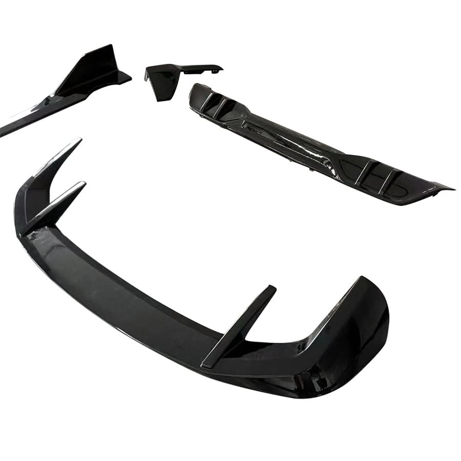 Gloss Black Body Kit 1 Splitter Diffuser Side Skirts Spoiler for BMW G05 LCI X5 23-Present (No Exhaust Tips)