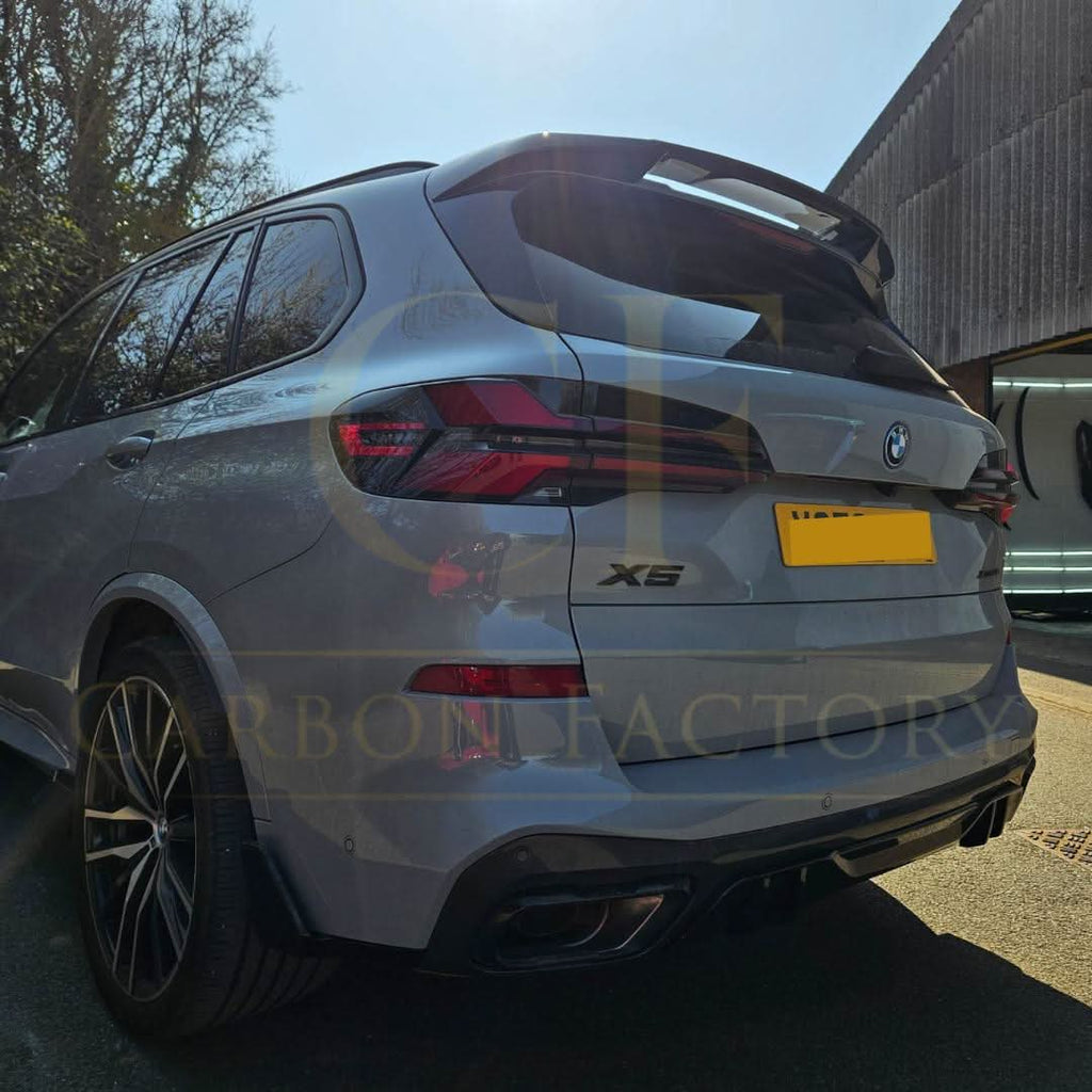 Gloss Black Body Kit 1 Splitter Diffuser Side Skirts Spoiler for BMW G05 LCI X5 23-Present (No Exhaust Tips)