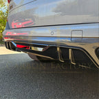 Gloss Black Body Kit 1 Splitter Diffuser Side Skirts Spoiler for BMW G05 LCI X5 23-Present (No Exhaust Tips)