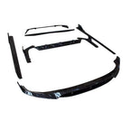 Gloss Black Body Kit 2 Splitter Diffuser Side Skirts Spoiler for BMW G07 LCI X7 23-Present