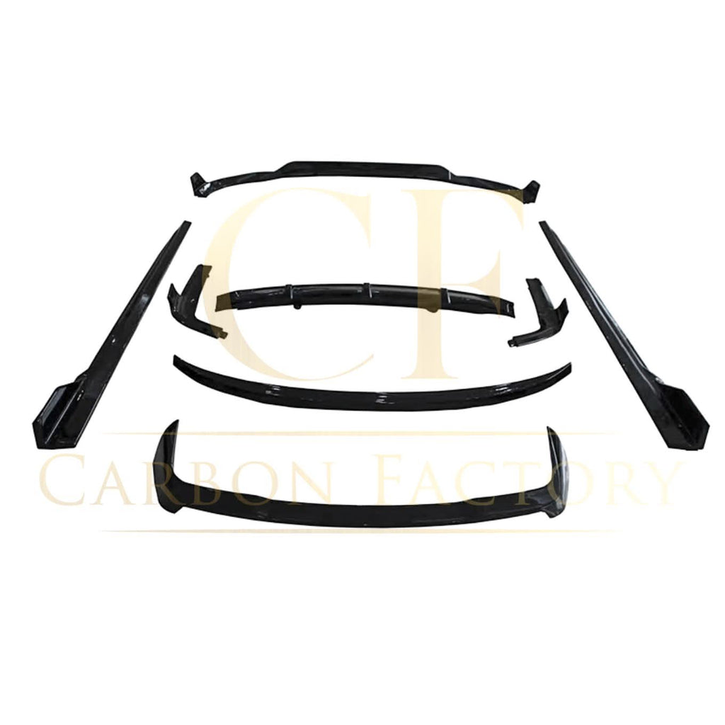 Gloss Black Body Kit 2 Splitter Diffuser Side Skirts Spoiler for BMW G07 LCI X7 23-Present