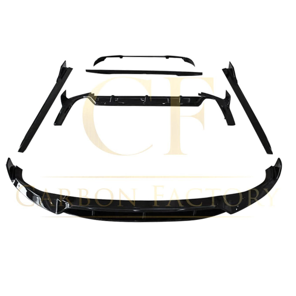 Gloss Black Body Kit 2 Splitter Diffuser Side Skirts Spoiler for BMW G07 LCI X7 23-Present