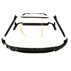 Gloss Black Body Kit 2 Splitter Diffuser Side Skirts Spoiler for BMW G07 LCI X7 23-Present