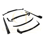 Gloss Black Body Kit 2 Splitter Diffuser Side Skirts Spoiler for BMW G07 LCI X7 23-Present