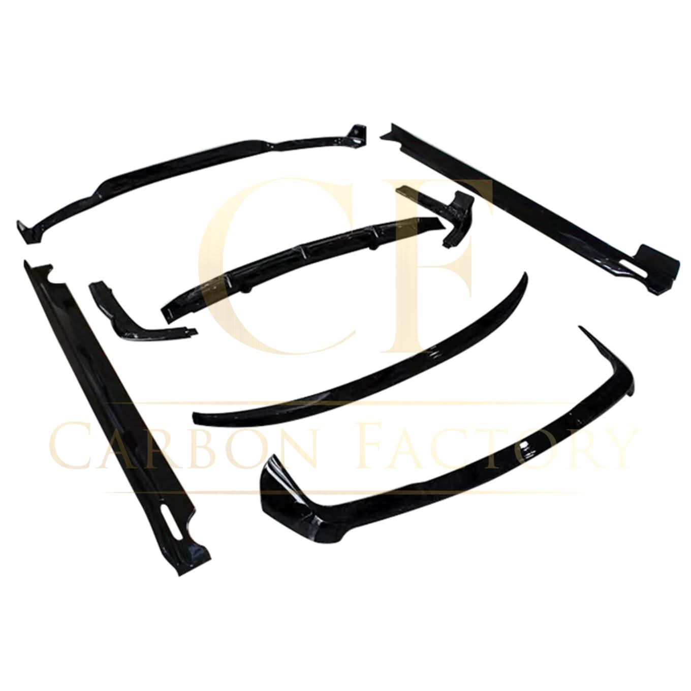 Gloss Black Body Kit Splitter Diffuser Side Skirts Spoiler for BMW G07 LCI X7 23-Present