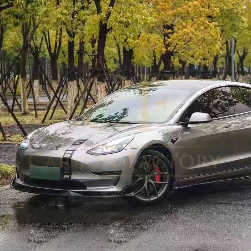 TR Style Gloss Black Kit for Tesla Model 3 16-23