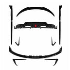 TR Style Gloss Black Kit with LED Diffuser for Tesla Model 3 16-23