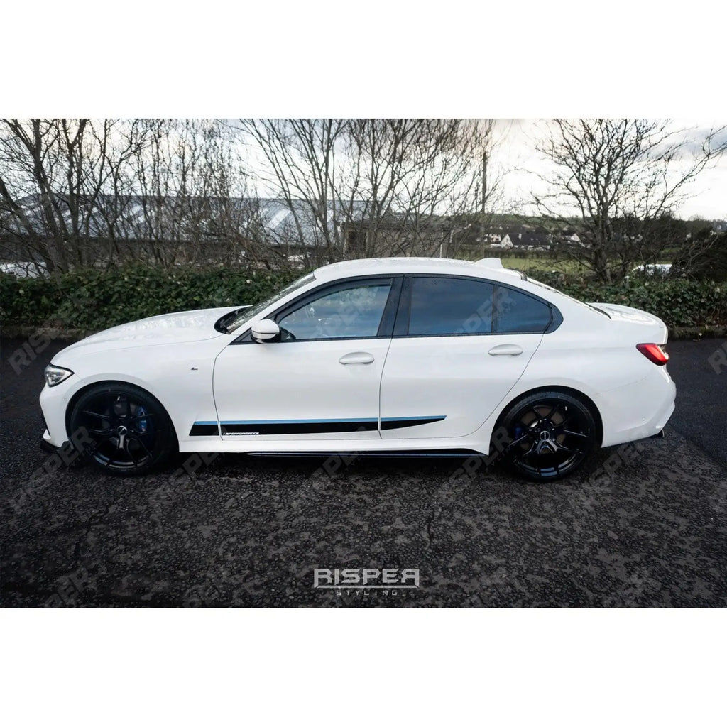 Gloss Black M Performance Side Door Stickers For BMW 3 Series M Sport G20/G21 2018+