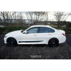 Gloss Black M Performance Side Door Stickers For BMW 3 Series M Sport G20/G21 2018+