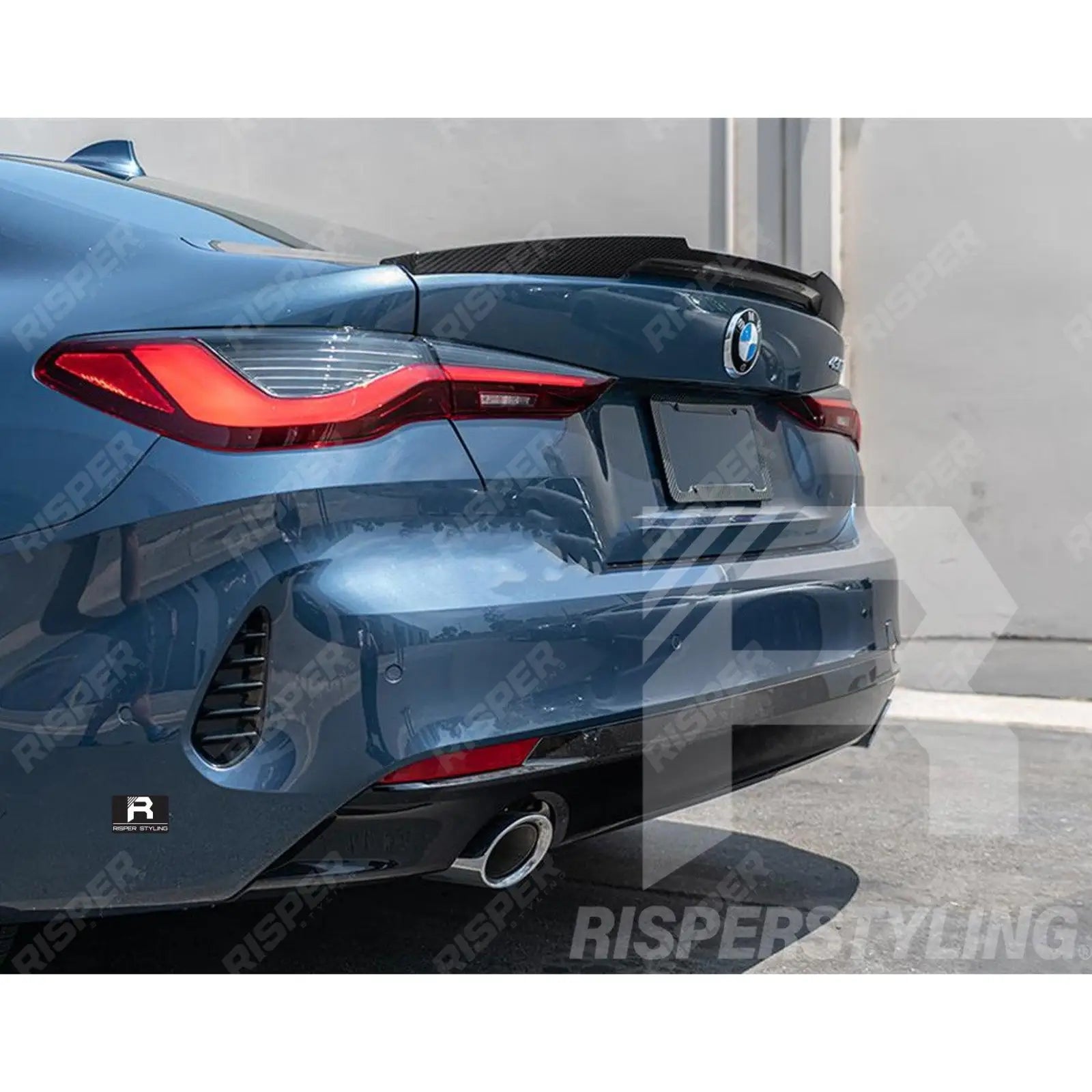 Gloss Black M4 Style Rear Boot Spoiler For BMW 4 Series G22 2-Door G82 M4 -