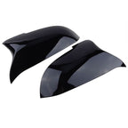 CF Style Gloss Black Replacement Mirror Covers for BMW F10 5 Series LCI F06 F12 F13 6 Series F01 7 Series