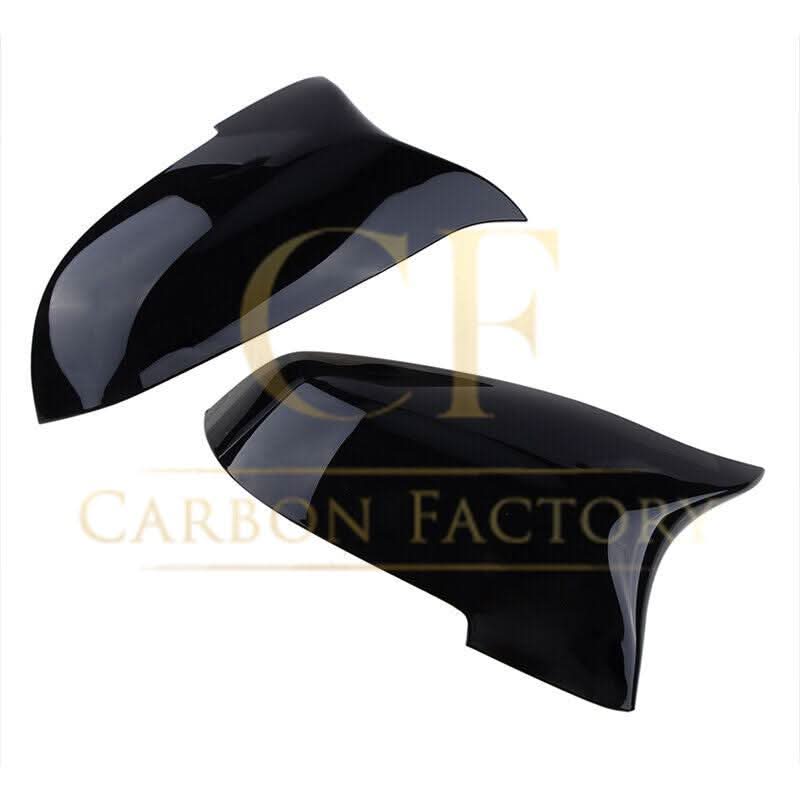 CF Style Gloss Black Replacement Mirror Covers for BMW F10 5 Series LCI F06 F12 F13 6 Series F01 7 Series