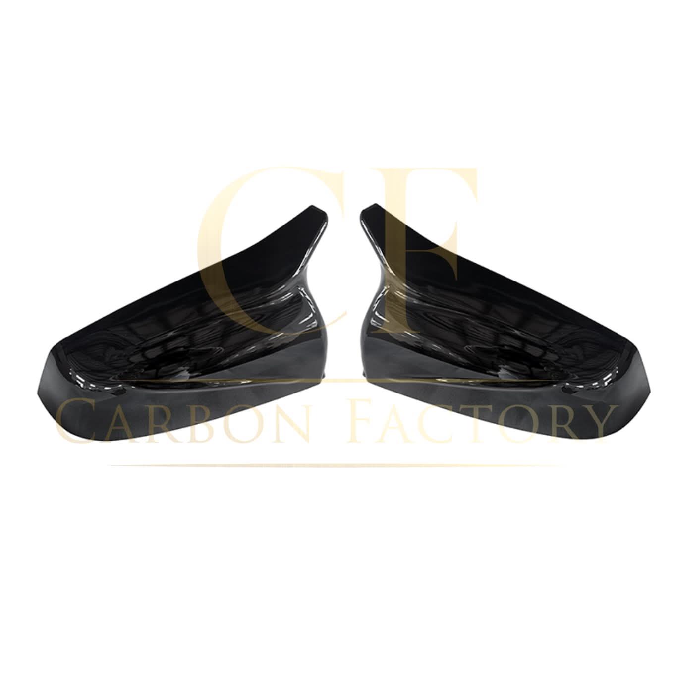 MP Style Gloss Black Replacement Mirror Covers for BMW E60 LCI F10 5 Series Pre LCI