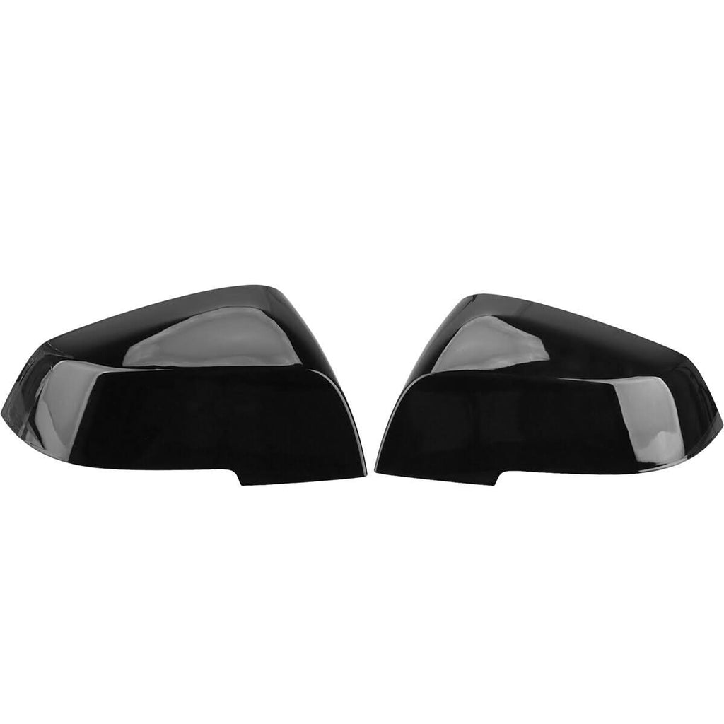 OEM Style Gloss Black Replacement Mirror Covers for BMW 1 2 3 4 Series