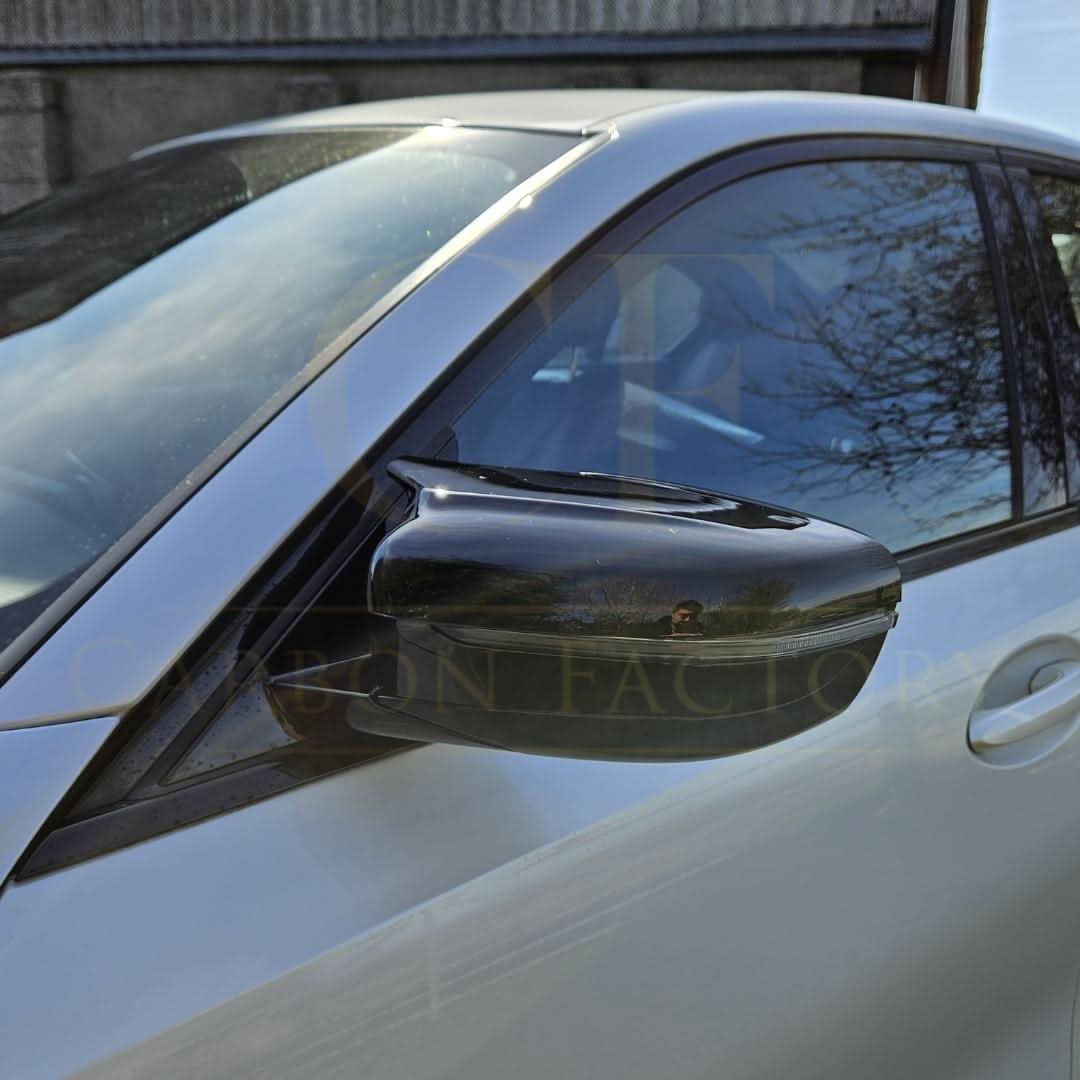MP Style Gloss Black Replacement Mirror Covers for BMW G30 G31 5 Series 17-23
