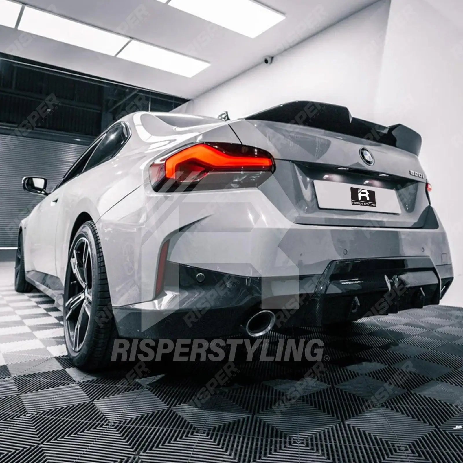 Gloss Black MP Style Rear Spoiler For BMW 2 Series G42 2022+