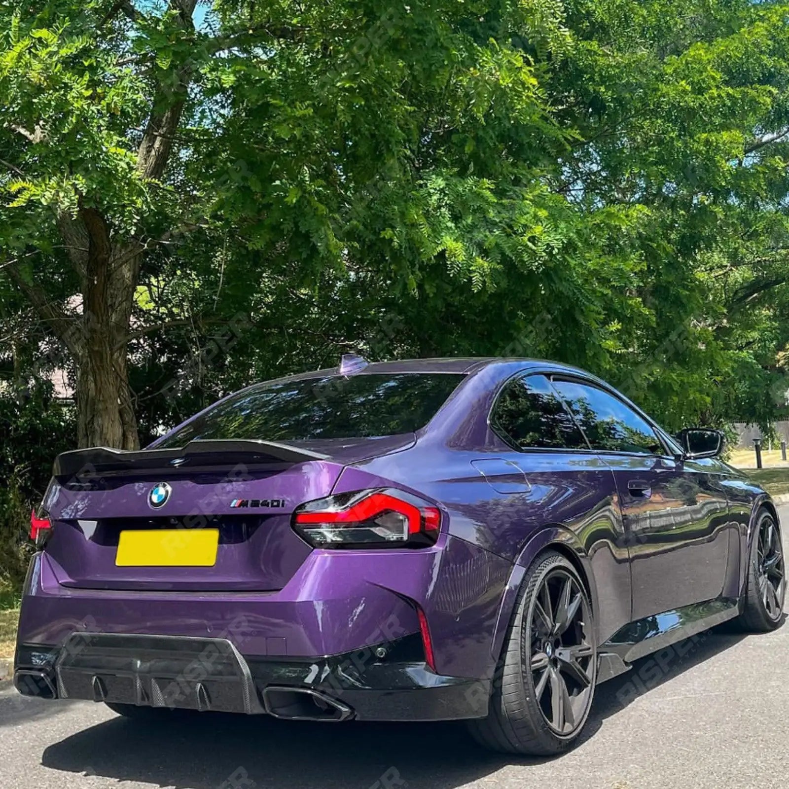 Gloss Black MP Style Rear Spoiler For BMW 2 Series G42 2022+