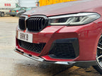Gloss Black Performance Front Splitter for BMW 5 Series LCI (2020-2023, G30)