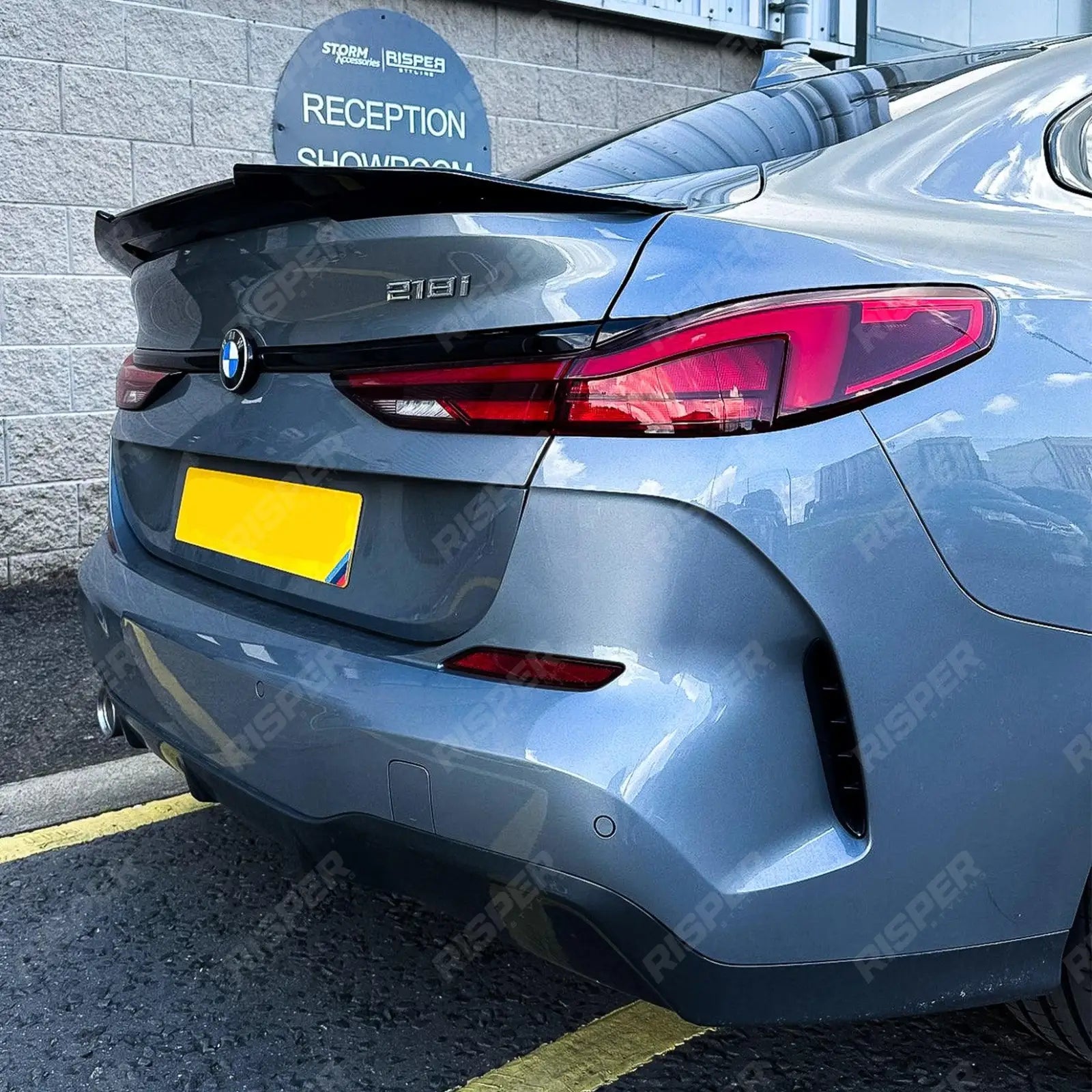 Gloss Black PSM Style Ducktail Spoiler For BMW 2 Series F44 4 Door Gran Coupe
