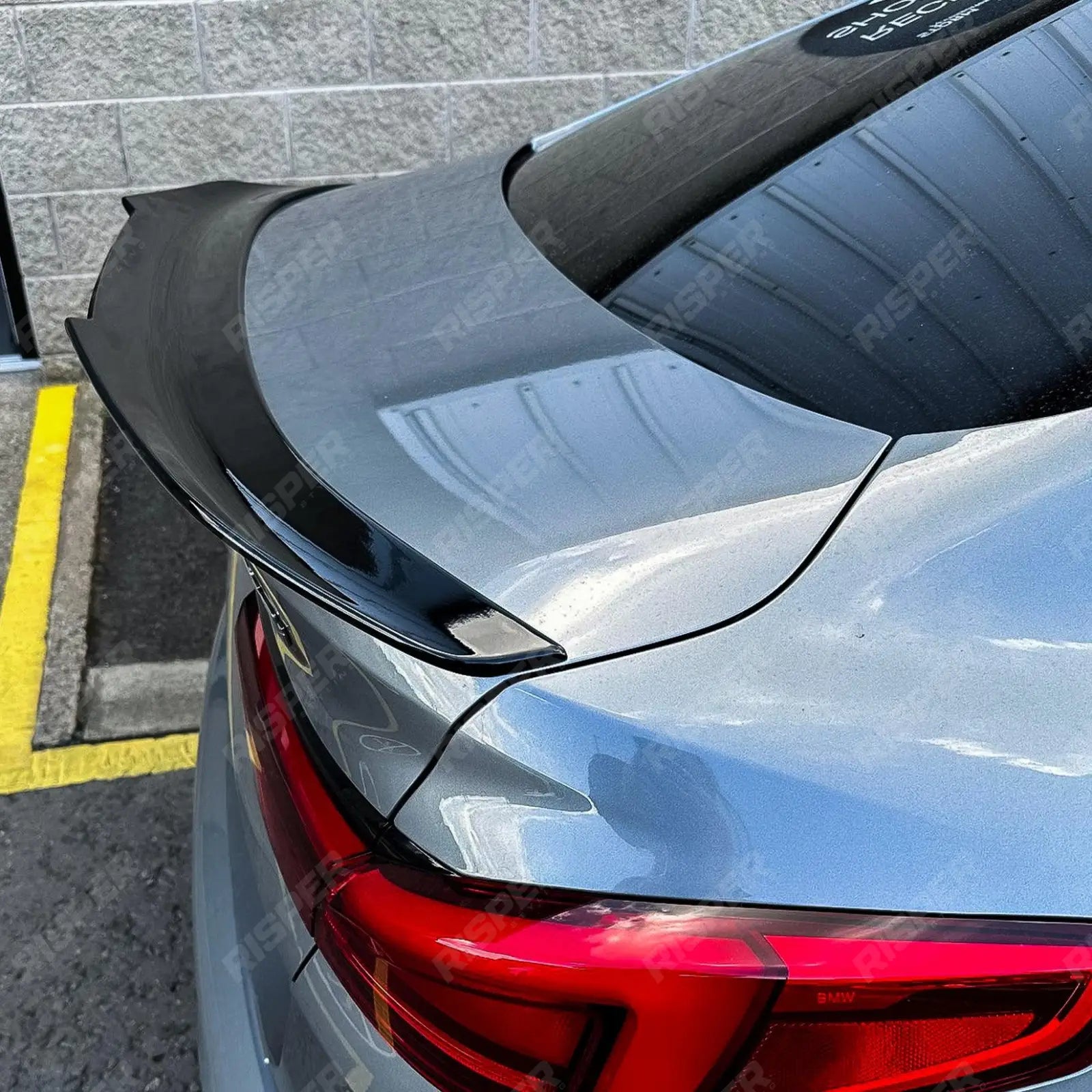 Gloss Black PSM Style Ducktail Spoiler For BMW 2 Series F44 4 Door Gran Coupe