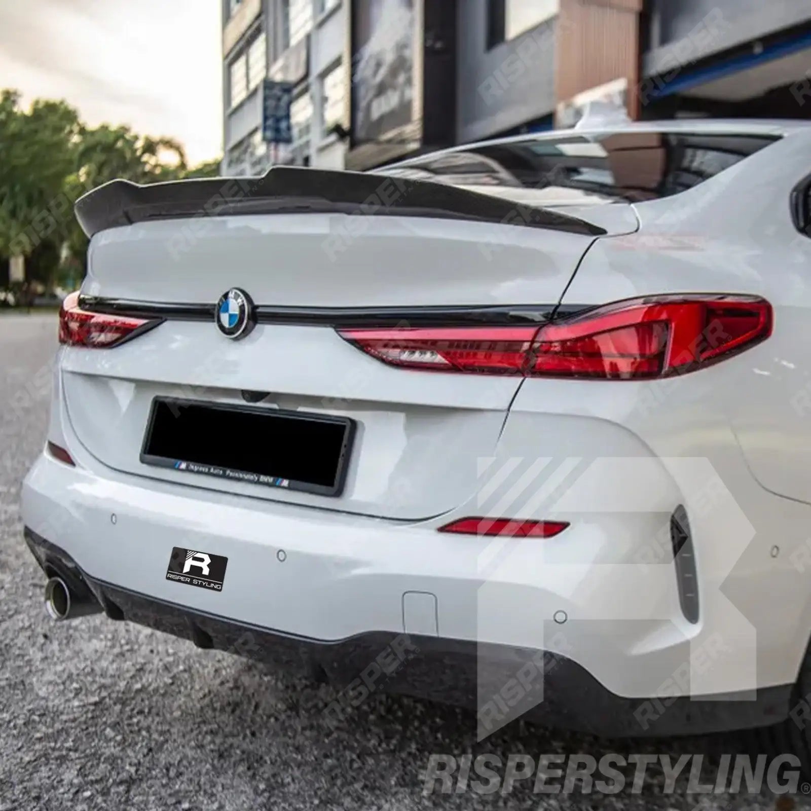 Gloss Black PSM Style Ducktail Spoiler For BMW 2 Series F44 4 Door Gran Coupe