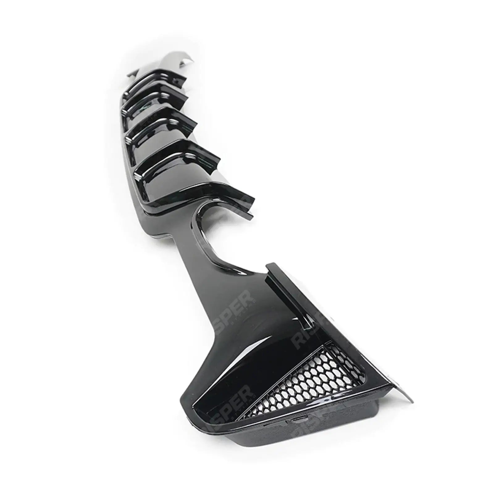 Gloss Black Rear Diffuser Single Side Dual Tip For BMW 4 Series M Sport F32 F36 -